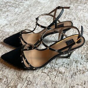 Beautiful studded heels WHBM women’s 10